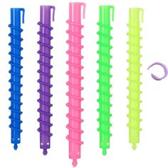 Good performances: These hair perm rods are durable and can create glamorous wool rolls. These perm sticks are easy to use with the perm potion. Wide usage: These perm rod rollers have 5 different bright colors, they are not only fit for home and salon using, they are also good gifts for friends. Specifications: Material: plastic Size: 5.98 inches in length and 0.47 inches in diameter Color: pink, green, yellow, blue, purple Package includes: 40 x Spiral perm rods DIY your own hair stylist: using the spiral hair perm rod with the perm potion, a beautiful wool roll is born; 40 Pieces can meet your needs; you can DIY your hairstyle, becoming the highlight of the crowd Material: the spiral hair perm rod is made of plastic; These solid perm sticks are durable and long lasting; These spiral rod Spiral Perm Rods, Spiral Perm, Curling Rods, Hair Perm, Perm Rods, Hot Tools, Permed Hairstyles, Hair Rollers, Long Hair Girl