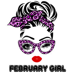 February Girl Svg, Birthday Svg, Born In February Svg, Girl Born In February Svg, February Girl Svg, February Birthday Svg, Girl With Bun Svg, Girl With Glasses Svg, Girl Gifts Svg, Birthday Gifts Svg, Birthday Party Svg, Happy Birthday Svg, svg cricut, silhouette svg files, cricut svg, silhouette svg, svg designs, vinyl svg