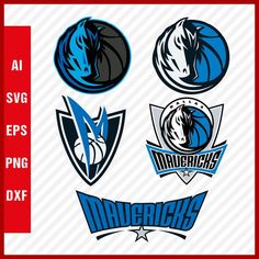 NBA Dallas Mavericks Basketball Team SVG Cut Files Basketball Clipart Bundle Dallas Mavericks Basketball, Mavericks Basketball, Mavericks Logo, Basketball Cake, Basketball Videos, Nba Memes