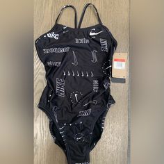 Brand New With Tags, Never Used. Size 28/ Us 2 Nike Fitted Casual Swimwear, Nike One Piece, Nike One Piece Swimsuit, Nike Swimsuit, Swimsuit Outfit, Competitive Swimming Suits, Competitive Swimming, Swimsuits Outfits, Nike Swim