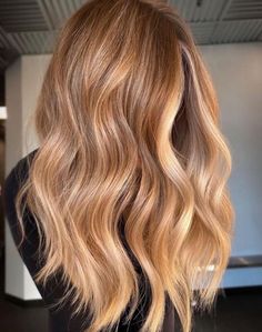 Copper Blonde Hair, Red Blonde Hair, Ginger Hair Color, Honey Blonde Hair, Strawberry Blonde Hair, Salon Ideas, Hair Inspiration Color