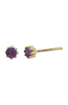 Easy-to-wear stud earrings will add significant polish to even your most casual ensembles. Post back 14k gold/peridot, amethyst, blue topaz or citrine Made in Italy Bony Levy, Blue Topaz, Citrine, Nordstrom Rack, Topaz, Amethyst, Jewelry Earrings, Nordstrom, Yellow Gold