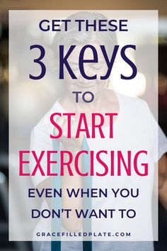 You know working out is good for you but it's hard to get motivated. How can you start exercising when you really don't...want to? If exercising sounds like punishment, it's time to connect with your deeper motivations (because weight loss goals won't cut it long term). You want to exercise, I promise, you just need a simple, truthful, and real-life look at why exercise matters. #motivation #exercise #workout Reasons To Exercise, Why Exercise, How To Start Exercising, Over 50 Fitness, Start Exercising, Motivation Exercise, Mindset Tips, Mental Health And Wellbeing