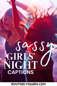 Find the best sassy girls' night out captions for Instagram that are funny, cute or short. Perfect for that insta story or post about that night out with friends. Ladies Night Out Quotes, Ladies Night Quotes Funny, Girls Night Out Captions, Ladies Night Quotes, Girls Night Quotes, Night Captions For Instagram, Night Captions, Night Out Quotes, Night Out Captions