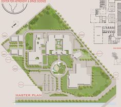 a map of the master plan for an apartment complex