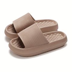 variants11 Comfortable Slip-ons For Summer Vacation, Comfortable Flat Slip-ons For The Beach, Summer Beach Flat Slip-ons, Beige Cushioned Slip-on Flip Flops, Comfortable Slip-on Sandals For Leisure, Beige Non-slip Slides For The Beach, Comfortable Flat Slip-ons For Summer, Casual Beige Slip-on Platform Slippers, Beige Non-slip Slip-ons