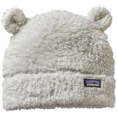 Patagonia Baby Furry Friends Hat - Toddlers' | Backcountry.com Patagonia Baby, Baby Patagonia, Patagonia Kids, Baby Shower Presents, Fleece Hat, Cozy Hat, Toddler Hat, Fabric Headbands, Bear Ears