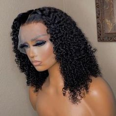 Curly Lace Wig, 13x4 Lace Front Wig, Bob Lace Front Wigs, Brazilian Hair Weave, Short Curly Bob, Wig Short, Medium Long Hair, Curly Lace Front Wigs, Short Bob Wigs