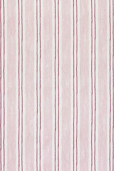 a red and white striped wallpaper with vertical stripes