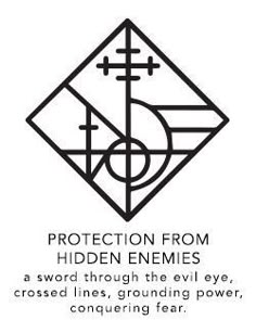 the protection from hidden enemys logo