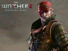 an image of the character from the video game, the witch 2 assassins of kings