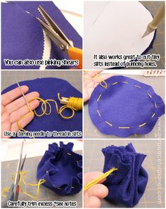 step by step instructions on how to sew a pillow