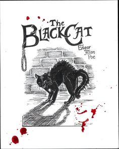 the black cat by edgar g allen poe, illustrated by william s leerwick