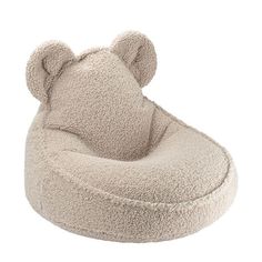 Wigiwama Biscuit Bear Beanbag at Rugs by Roo Velvet Bunny, Cosy Spaces, Kids Bean Bags, Bean Bag Covers, We Bear, Soft Play, Ball Pit, Pet Bottle, Functional Accessories