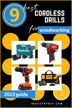 the best cordless drills for woodworking, 2012 guide by industry diy