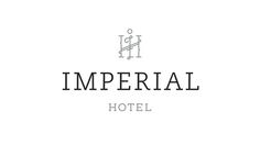 the imperial hotel logo on a white background