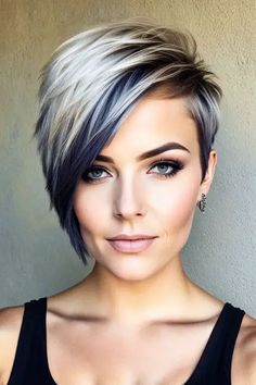 Long Pixie Cut: 32 Stunning Ideas to Elevate Your Look – Svelte Magazine Short Pixie Haircuts Color Ideas, Short Pixie With Long Top, Long On Top Pixie Haircut, Icy Blonde Pixie Hair, Blonde Pixie With Lowlights, Black Hairstyles Braids Cornrows, Silver And Black Pixie Haircut, Cute Short Pixie Hairstyles, 2023 Pixie Cuts