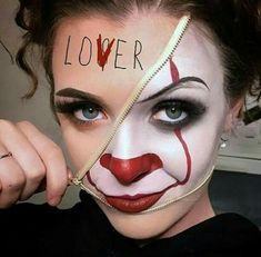 STRANGE BUT GOOD . Fantasy Make-up, Horror Make-up, Cute Halloween Makeup, Halloween Makeup Pretty, Cool Halloween Makeup