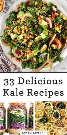 33 delicious kale recipes for salads and sides