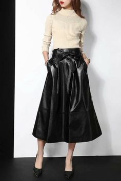 Customized Women's Lambskin A -line style skirt , Leather skirt , Women's Full Leather skirt, Genuine Leather skirt , Measure to made Elegant Fall Skirt With Pockets, Chic Long Skirt Bottoms For Winter, Winter Formal Pleated Skirt, Evening Midi Skirt For Fall, Leather Skirt For Workwear In Winter, Leather Skirt For Winter Workwear, Chic Midi Skirt For Fall, Chic Fall Midi Skirt, Leather Workwear Skirt For Winter