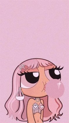 Pink Lock Screen Wallpaper, Powerpuff Girls Wallpaper, Free Wallpaper Backgrounds, Easy Canvas Art, Unique Drawings, Iphone Wallpaper Girly, Pink Wallpaper Iphone, Dessin Adorable, Material Girls