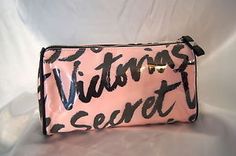 Victorias Secret Make Up Bag Cosmetic Case Organizer vs Graffiti | eBay Make Up Pink, Annual Sale, Semi Annual Sale, Cosmetic Case, Pink Bag, Bag Sale, Thrift Store