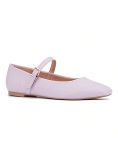 The classic ballet flat with a twist Featuring a flat sole, square toe, and timeless gold buckle closure, these shoes offer the perfect blend of fashion and function. It is also lightweight, and supportive, and moves with your feet for hours of comfortable wear.• Upper: 100% Faux Leather• Outsole: 100% Rubber• Lining: 100% Faux LeatherNew York & Company Women's Page Maryjane Flat Lilac Purple Fashionable        Women Shoes, size features are:Bust: ,Length: ,Sleeve Length: Lavender Flats, Lavender Shoes, Flat Ankle Boots, Women Flats, Ankle Boots Flat, Lilac Purple, Ballet Flat, Womens Flats, Wedding Shoes