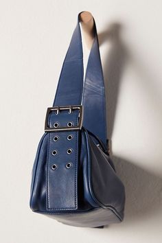 Arm Candy Bag | Free People Accessories Collection, Candy Bags, Everyday Bag, Arm Candy, Zip Top, Bag Straps, Bago, Christmas List, Blue Leather