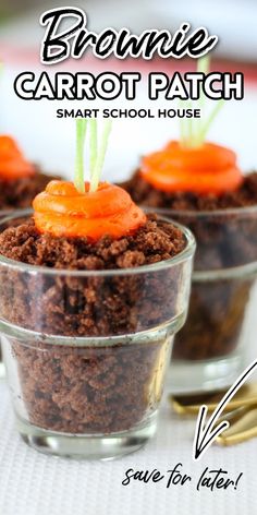 brownie carrot patch smart school house recipe