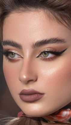 Makeup Cantik, Swag Makeup, Eye Makeup Pictures, Eye Makeup Steps, Glow Skin, Fancy Makeup