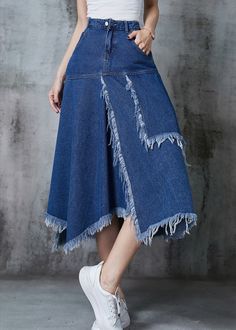 Recycled Costumes, Patchwork Denim Skirt, Bottoms For Women, Plus Size Summer Dresses, Fashion Bottoms, African Traditional Dresses, Skirt Summer, Patchwork Denim, Blouse Pattern Sewing