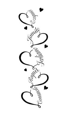 the words smile and love are written in cursive writing on a white background