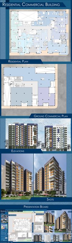 an overview of the architectural design and construction process for a residential apartment building in india