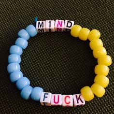 One of my favorites... Rave Candy Bracelets Edm, Rave Bracelets Kandi Sayings, Festival Kandi, Rave Kandi Bracelets Love & Path, Candy Bracelets