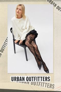 Sheer lace tights with an allover floral pattern for a femme finish. Features Ella lace tights Sheer tights Allover lace pattern Comfy waistband Content + Care 92% Nylon, 8% spandex Hand wash Imported Size + Fit S/M 4'10" -5'6" 90-130lbs L/XL 5'7" -5'6" 130-200lbs | Ella Lace Tights in Black, Women's at Urban Outfitters Thigh High Tights With Lace Trim, Thigh-high Tights With Lace Trim, Spring Lace Stretch Tights, Lace Tights With Lace Trim, Spring Fitted Tights With Lace Trim, Thigh-high Tight Lace Legwear, Black Lace Stretch Tights, Thigh High Lace Hosiery With Lace Trim, Spring Thigh-high Legwear With Lace Trim