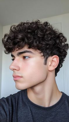 23 Bold Curly Hairstyles for Men: Revamp Your Look Curly Styles, Grooming Routine, Defined Curls, Textured Waves, Curly Hair Men, Curly Hairstyles, Natural Texture, Hair Hacks, Mens Hairstyles