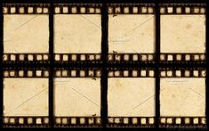 an old film strip textured