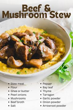 This cozy beef and mushroom stew is the ultimate winter comfort meal! Made with tender stew beef and a mix of white button, shiitake, and cremini mushrooms, it’s hearty, savory, and incredibly easy in the pressure cooker. Perfect for cold nights! #InstantPotRecipes #BeefStew #ComfortFood #EasyDinnerIdeas #MushroomRecipes #OnePotMeals #WinterRecipes #HealthyComfortFood #CozyMeals