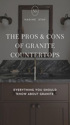 the pros and cons of granite countertops everything you should know about granite