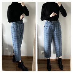 St.Michael Vintage Jeans Pants  Very good condition Size 44 fits 42 International XL Measurements  Length 95 cm Waist 42 cm Hips 58 cm Plaid Jeans, Womens Jeans, St Michael, Vintage Jeans, Jeans Pants, New Day, Poland, Favorite Outfit, Art Collection