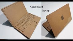 two pictures of an open laptop with the same keyboard on each side and one showing it's cover