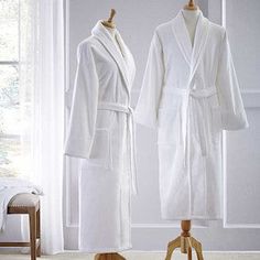 Fairfield Bath Robe - Pioneer Linens Loft Conversion Bedroom, Luxury Bath Towels, Luxury Robes, White Shawl, Lounge Style, Chic Lounge, Rolled Collar, Modern Classic Style, Stylish Bathroom