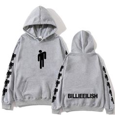 cd0dce8fca267bf1fb86cf43e18d5598desc40134787ri Billie Eilish Fashion, Printed Hoodies, Trendy Streetwear, Color Block Sweatshirt, Printed Drawstring, Hoodies For Sale, Cotton Hoodie, Printed Sleeves, Crop Sweatshirt