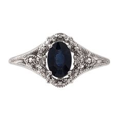 Ring With Diamond, White Gold Rings, Oval Cut, Gold Ring, Sapphire Ring, Women Rings, Halo