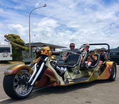 Voted #1 Tour & Attraction V8 Trike Tours Tauranga NZ