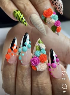 Matte Stiletto Nails, Flame Nail Art, Nail Design Glitter, Pedicure Designs Toenails, Pink Gel Nails, Floral Nail Designs, Cute Nail Art Designs, Sparkle Nails