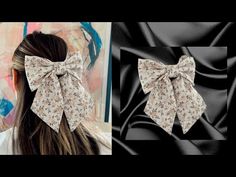 ZAKOLKA YASASH/ SCRUNCHIE/ EASY BOW SCRUNCHIE TUTORIAL/SAILOR BOW CLIP♥️♥️ - YouTube Sailor Bow Tutorial, Scrunchie Tutorial, Easy Bow, How To Make Scrunchies, Hair Ties Diy, Bow Scrunchie, Bow Hairband, Bead Hair Accessories, Hair Bow Tutorial