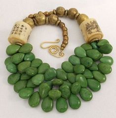 Handmade African, Unusual Jewelry, African Beads, African Jewelry, A Necklace