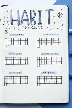 Check out the best December habit tracker ideas and spreads for inspiration! #bujo #bulletjournal #habittracker #bujospread Bulett Journal Page Ideas Habit Tracker, December Habit Tracker Bullet Journal, January Habit Tracker Bullet Journal, Bullet Journal Yearly Tracker, Journal Ideas Habit Tracker, Bujo Habit Tracker Ideas