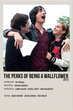 the poster for perks of being a wallflower 2012